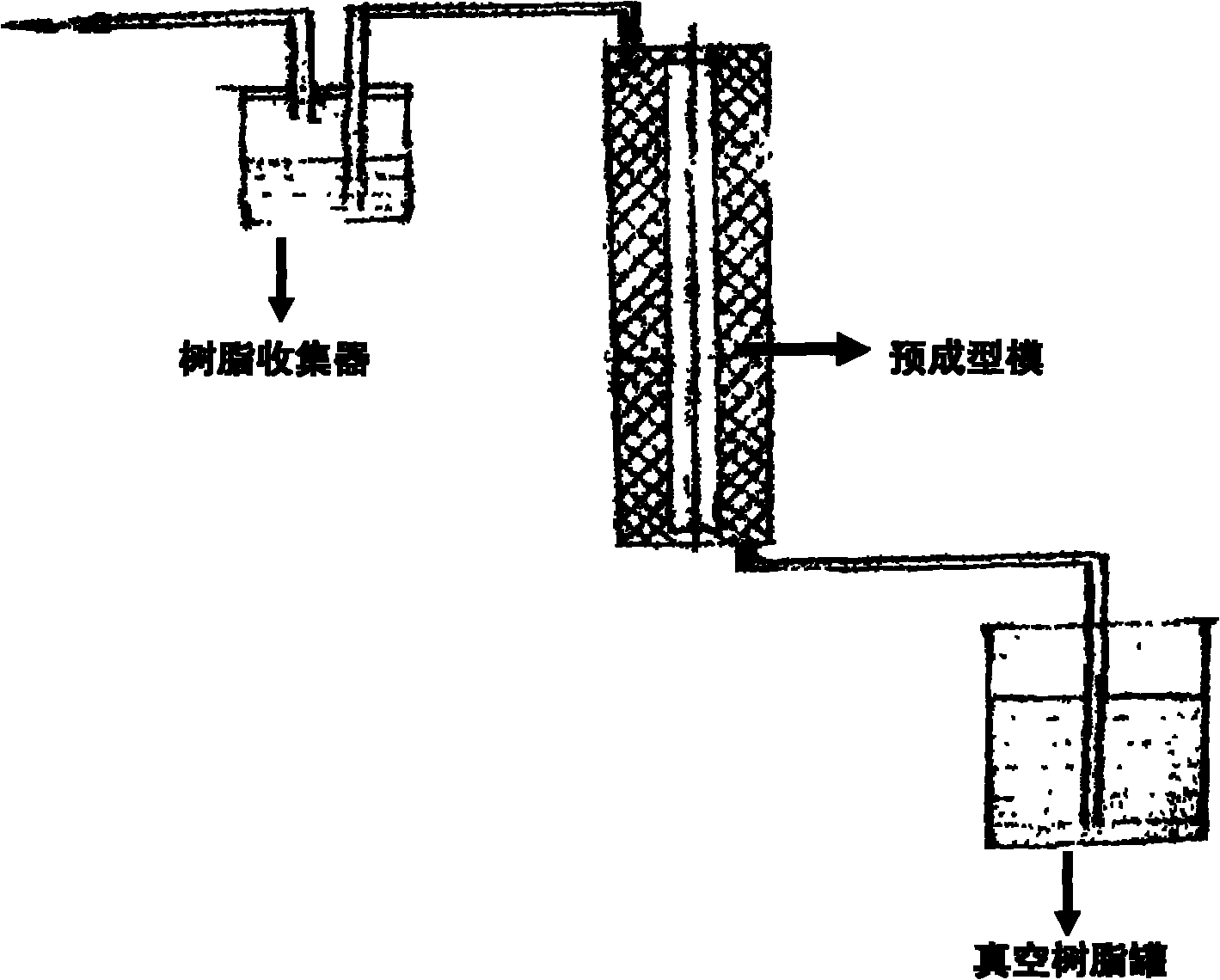 High-temperature pressure-bearing composite insulator composition of corrosion-resistant gas and preparation method thereof