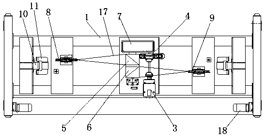 Special bridge crane for brick-making equipment