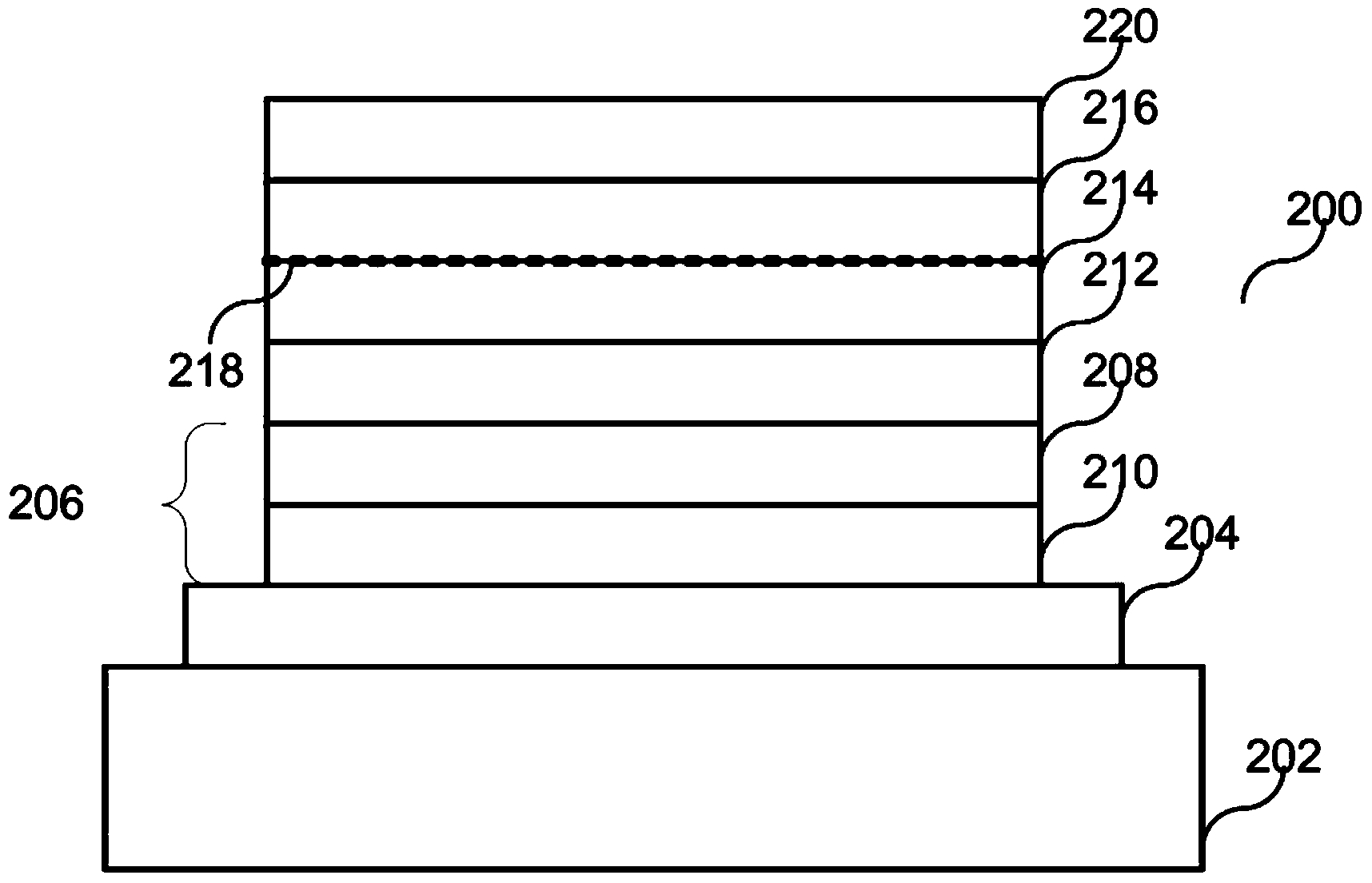 Organic light-emitting component and method for producing an organic light-emitting component