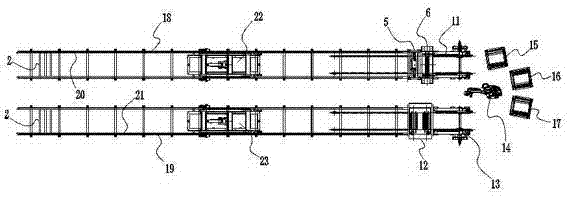 Device and method for scraping, replenishing and transferring plate by robot after zinc stripping and zinc-stripping production line