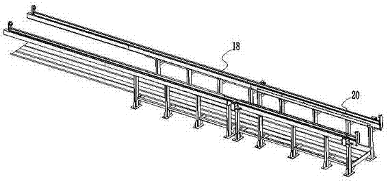 Device and method for scraping, replenishing and transferring plate by robot after zinc stripping and zinc-stripping production line