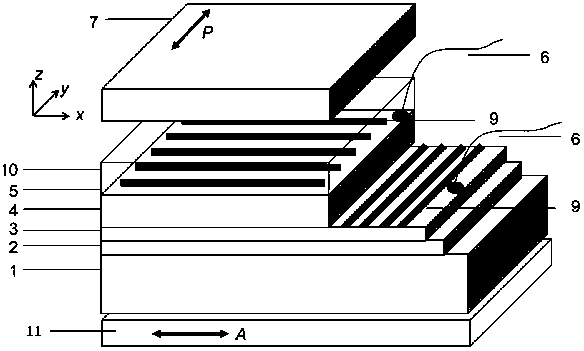 Micro-nano optical switch based on surface plasmon fano resonance and cascading optical switch using same