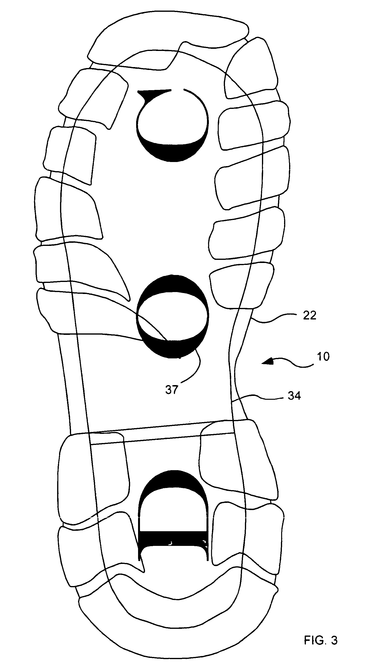 Tamper resistant institutional shoe and method