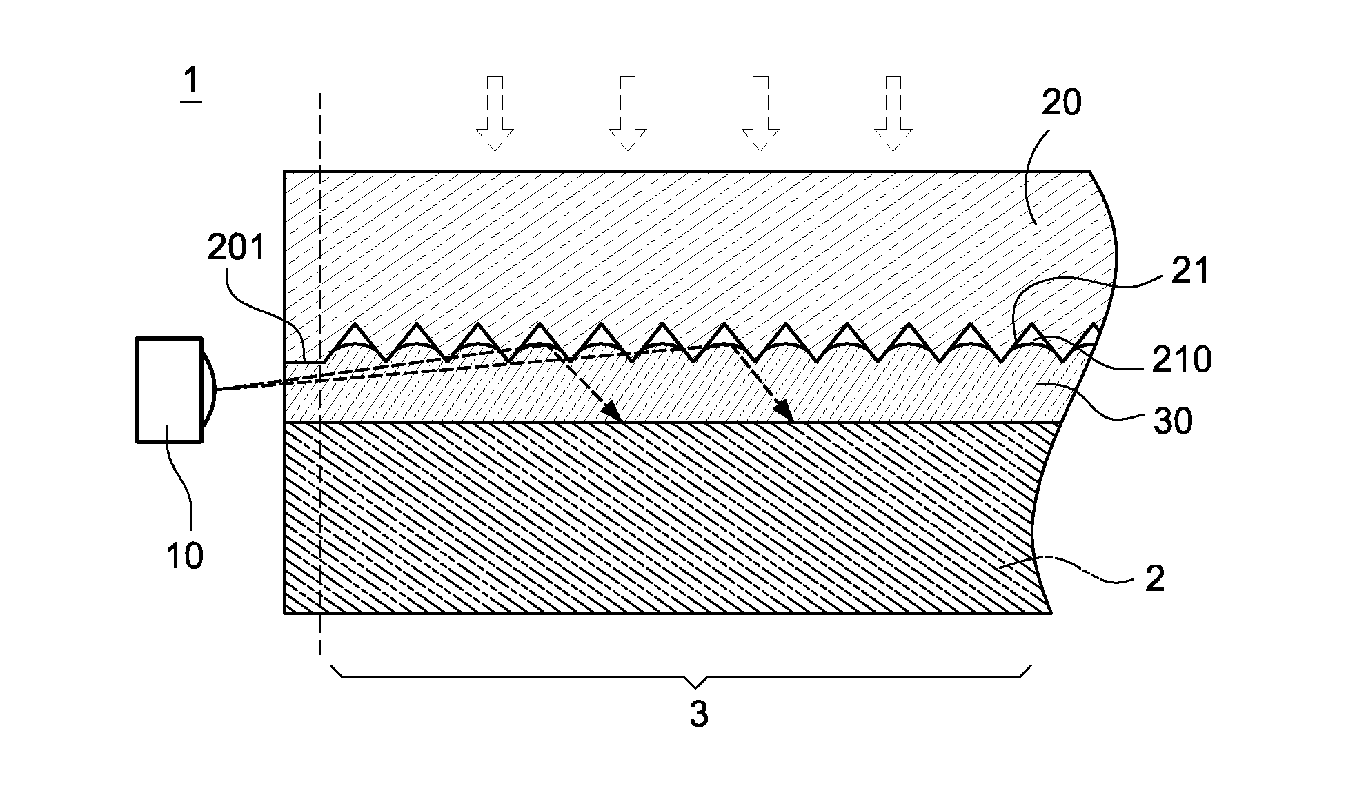 Front light module