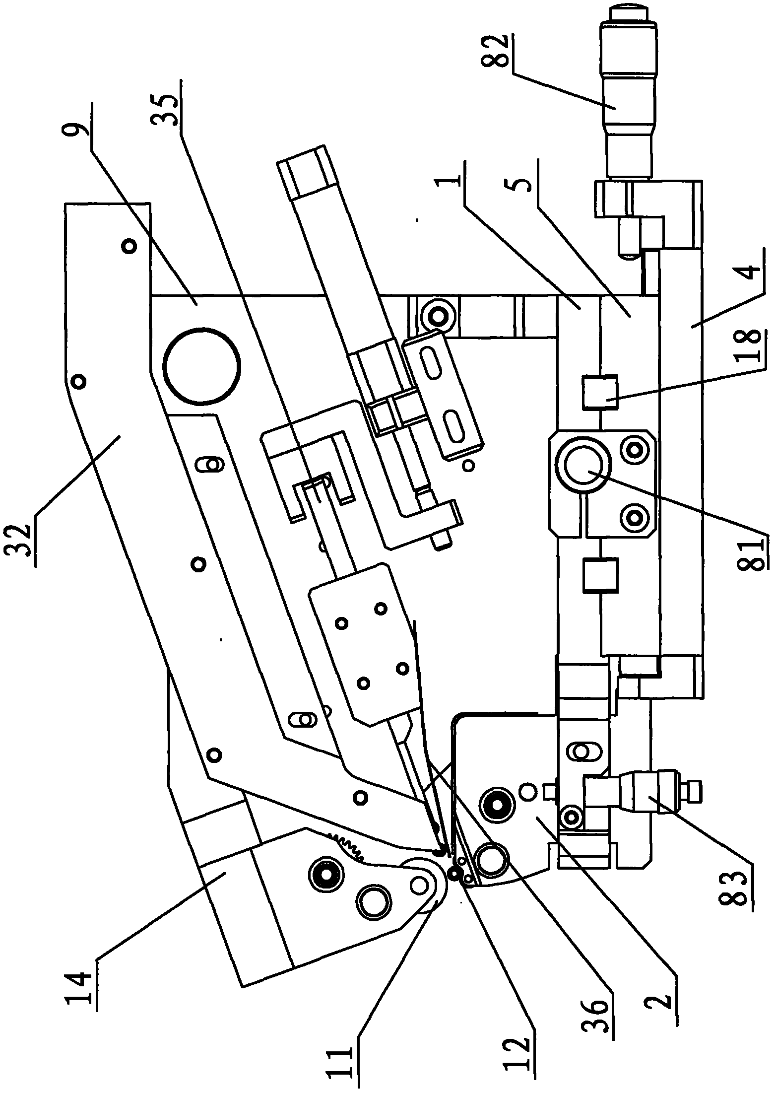 Clamping seat of full-automatic winding machine