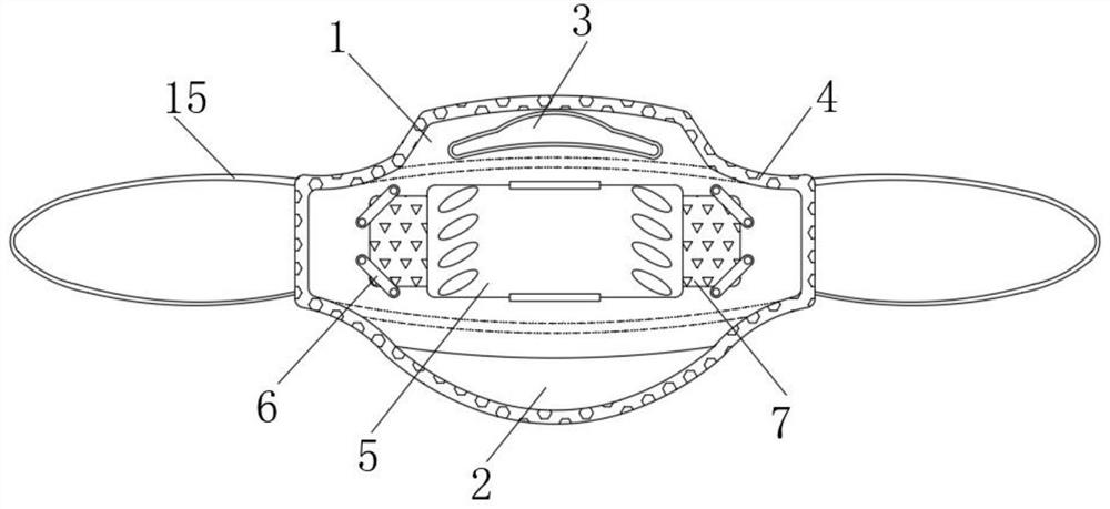 Novel mask with adjustable ear rope length