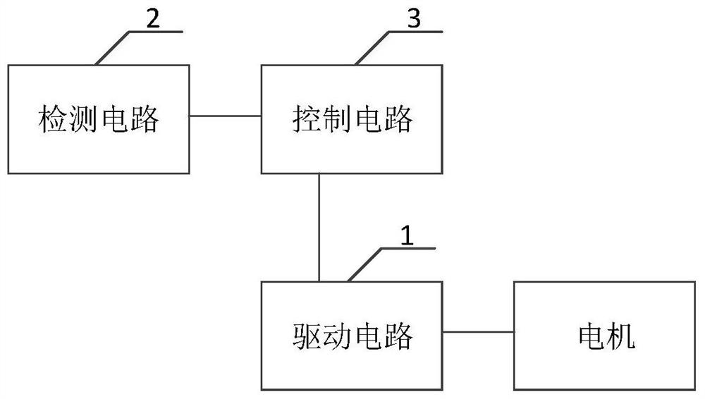 Motor control circuit and electric steering engine system