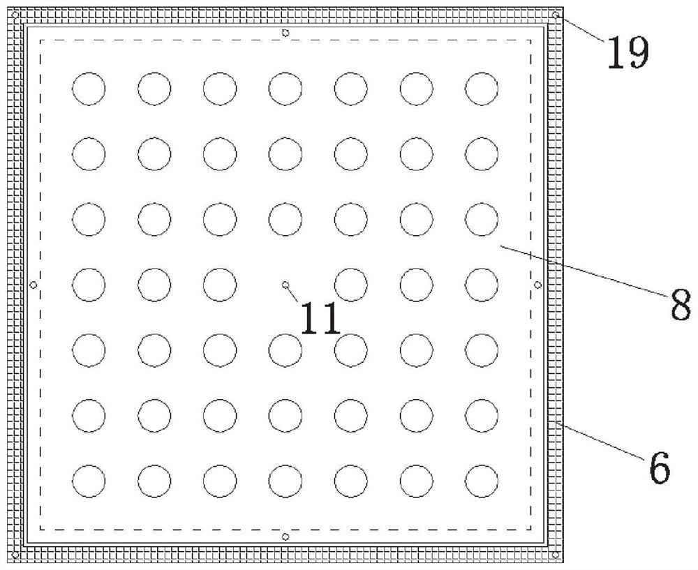 Grouting reinforcement and geotechnical reverse filtration test device and working method