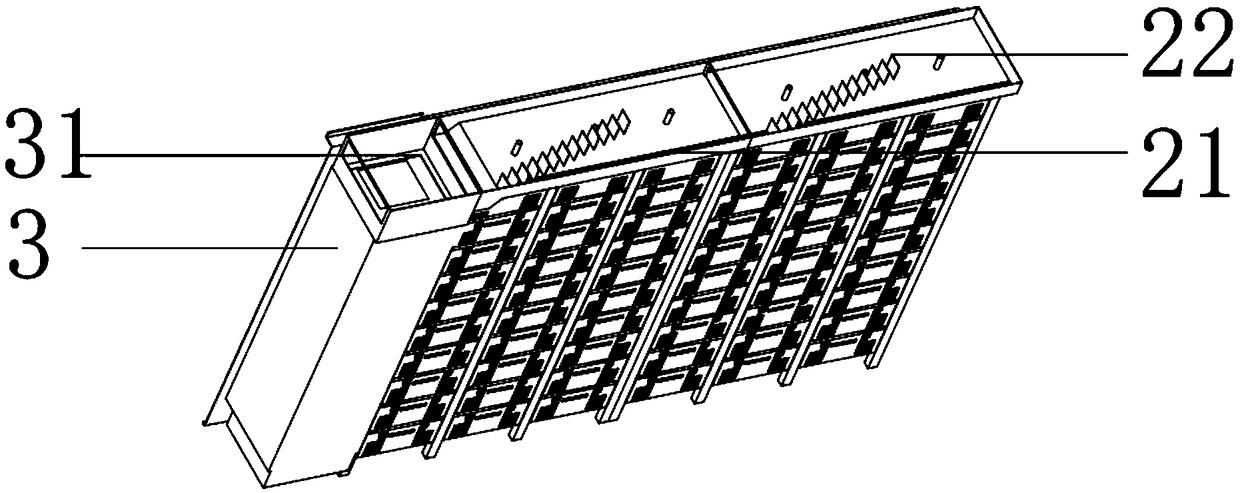 Battery container thermal management system