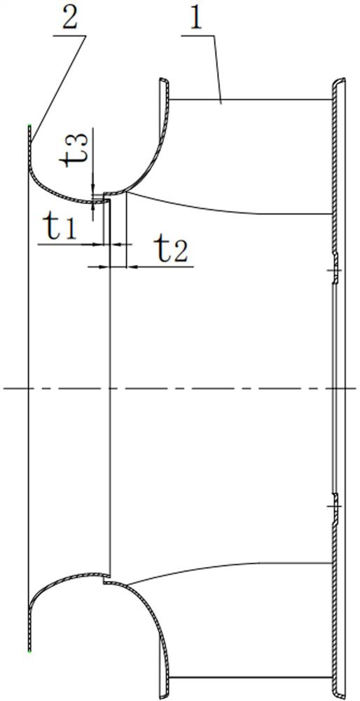 Centrifugal impeller and ventilator thereof