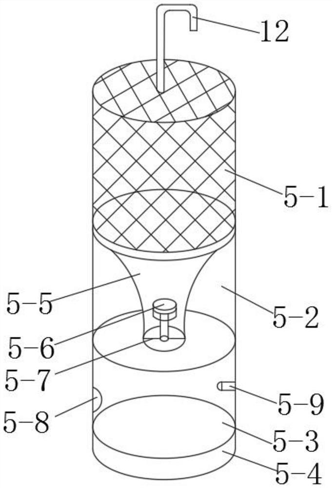 Pest killing device for plant protection