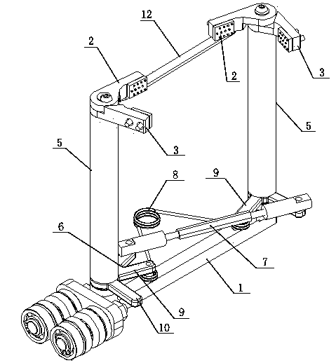 Bag catching device