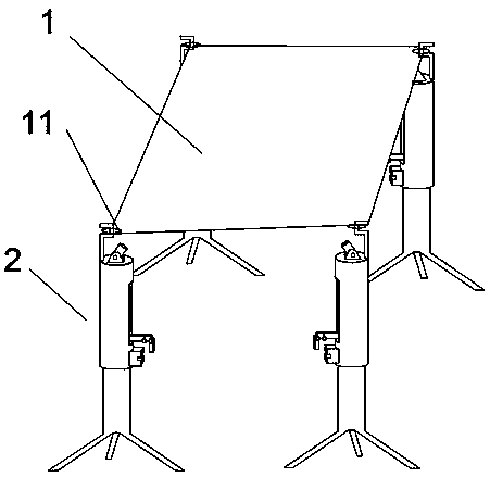 Outdoor LED lamp lighting equipment