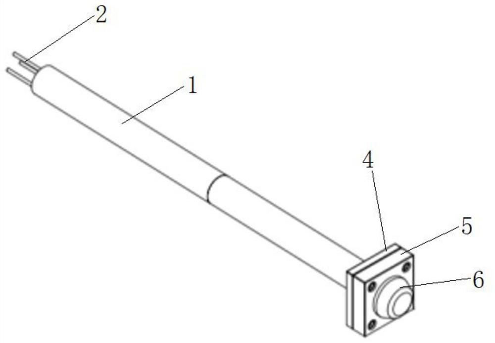 A joint support method and system for blasting and grouting at the end of a steel pipe anchor cable