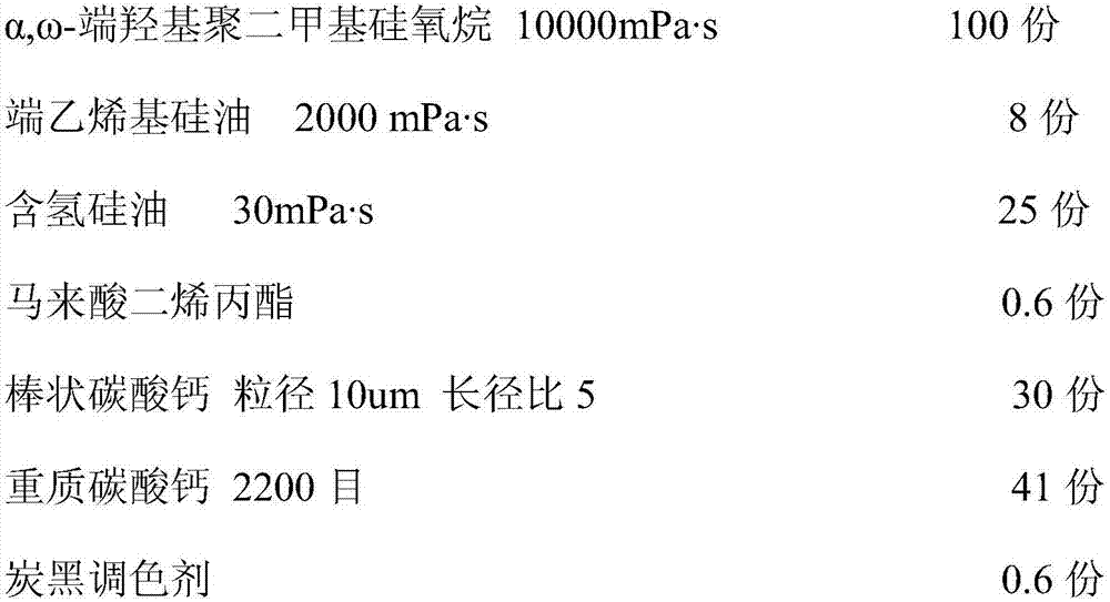 Thixotropic foam silicone rubber and preparation method thereof