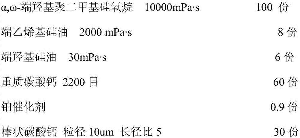 Thixotropic foam silicone rubber and preparation method thereof