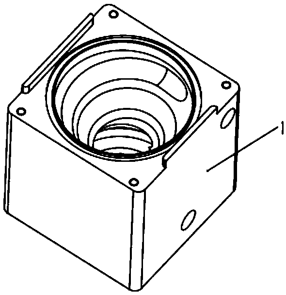 Gas chamber structure used for monitoring odor intensity in air