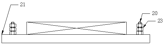 Rapid prefabrication device for slab caster pipes