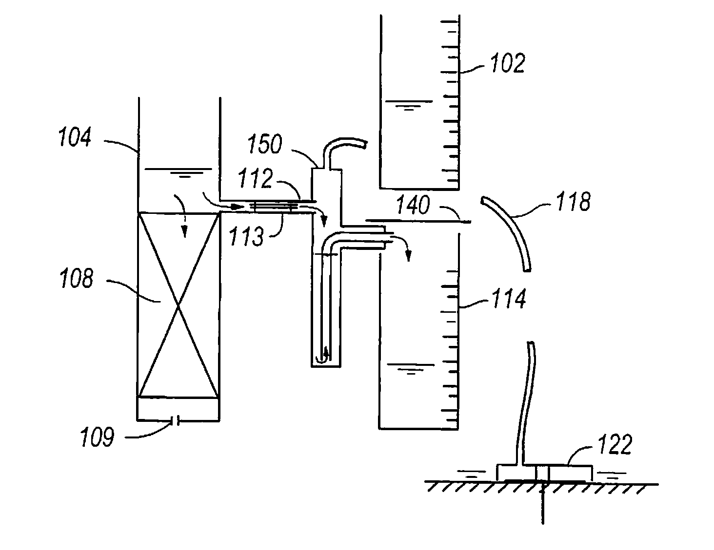 Runoff rain gauge