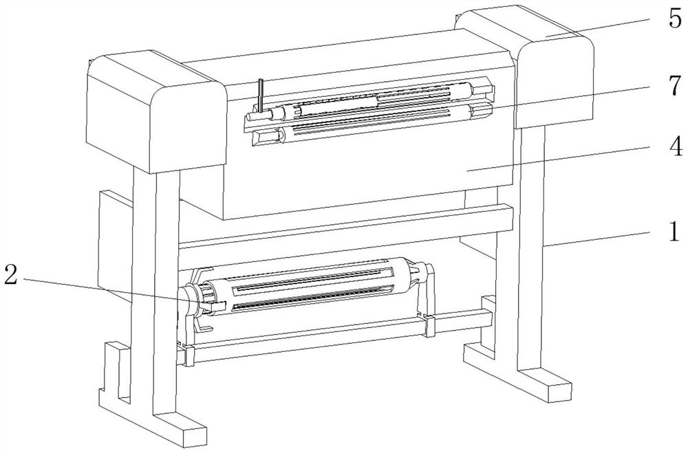 Semi-closed digital printing equipment