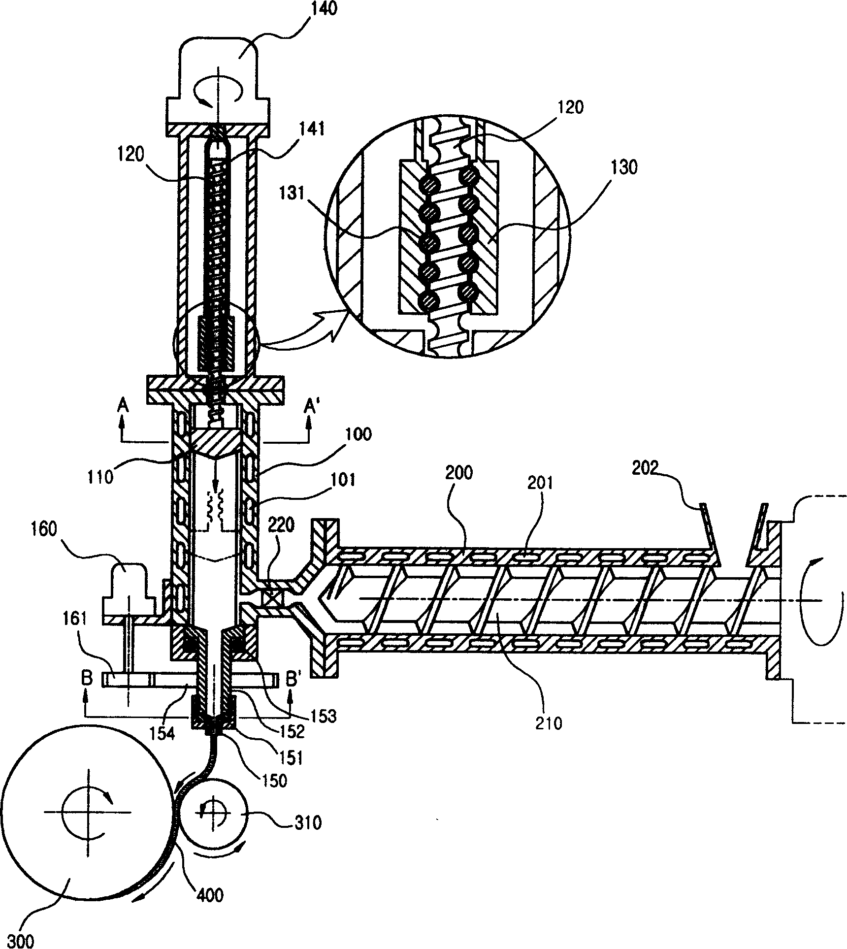 Tire making machine