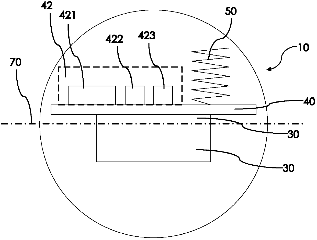 Tire pressure monitoring system without requirement of assembly