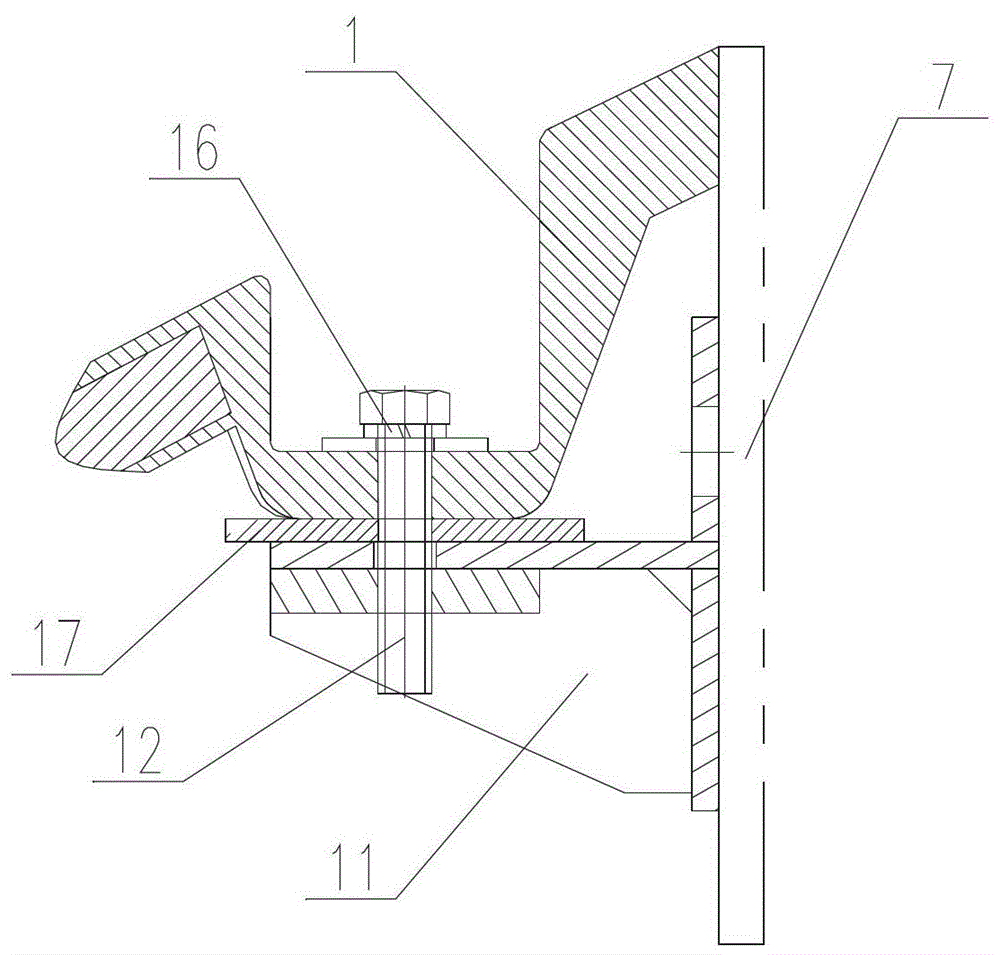 Head cover structure and installation method of high-speed train head