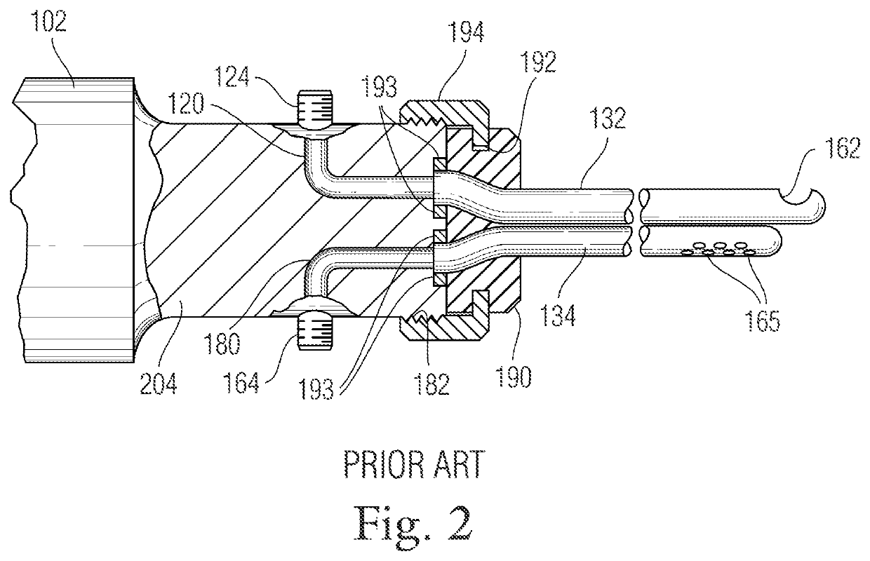 Surgical hand piece with ultrasonic knife