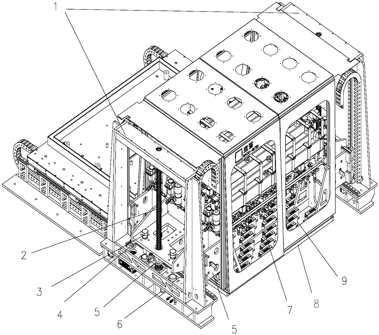 Spray head lifting and positioning mechanism and printing device