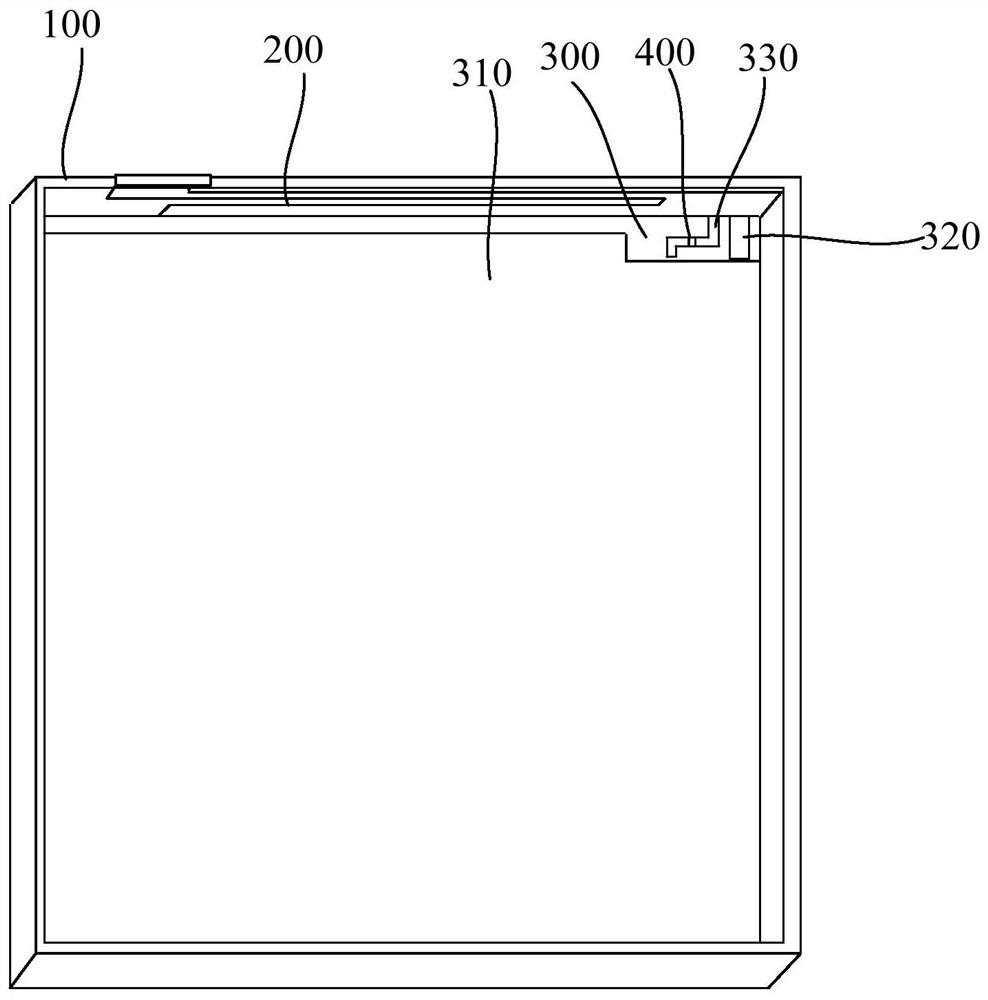 Antenna structure of intelligent wearable device and intelligent wearable device