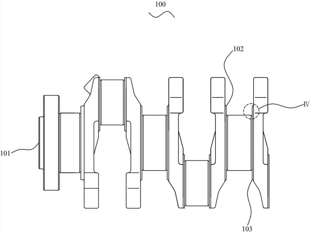 Machining method for ductile iron crankshaft thrust surfaces