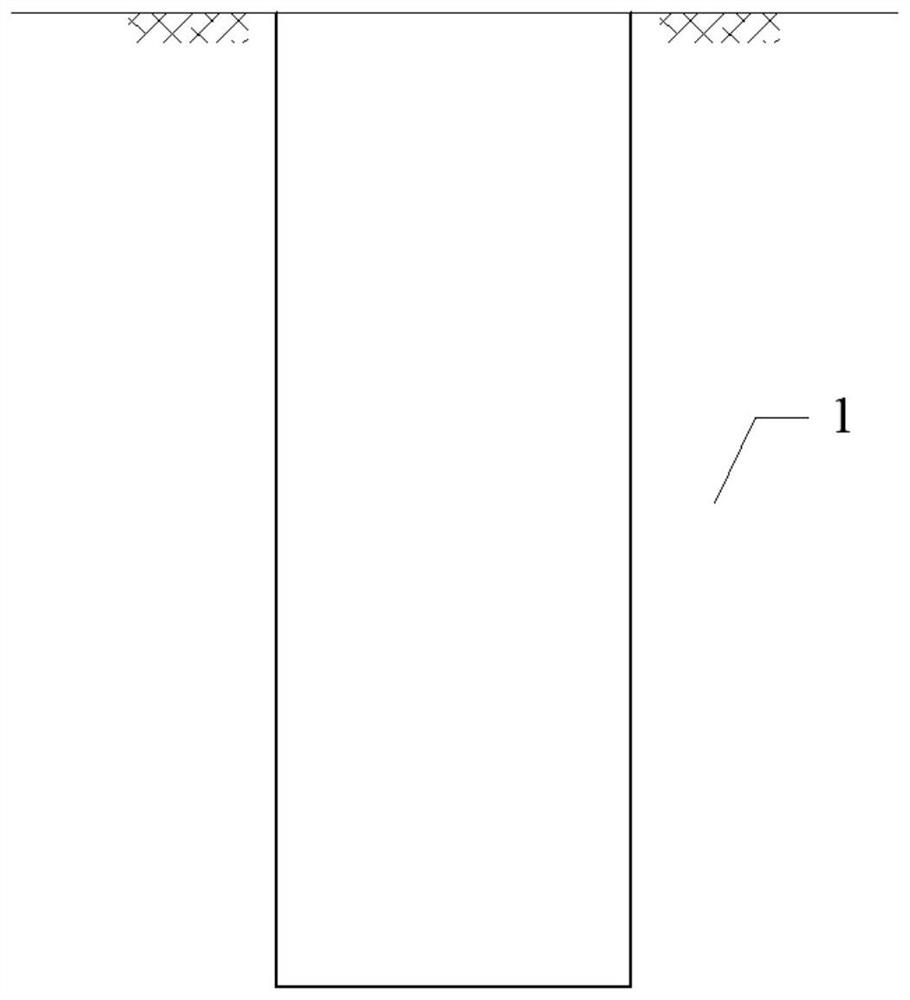 A kind of suspended pile and its construction method, pile side friction resistance testing method