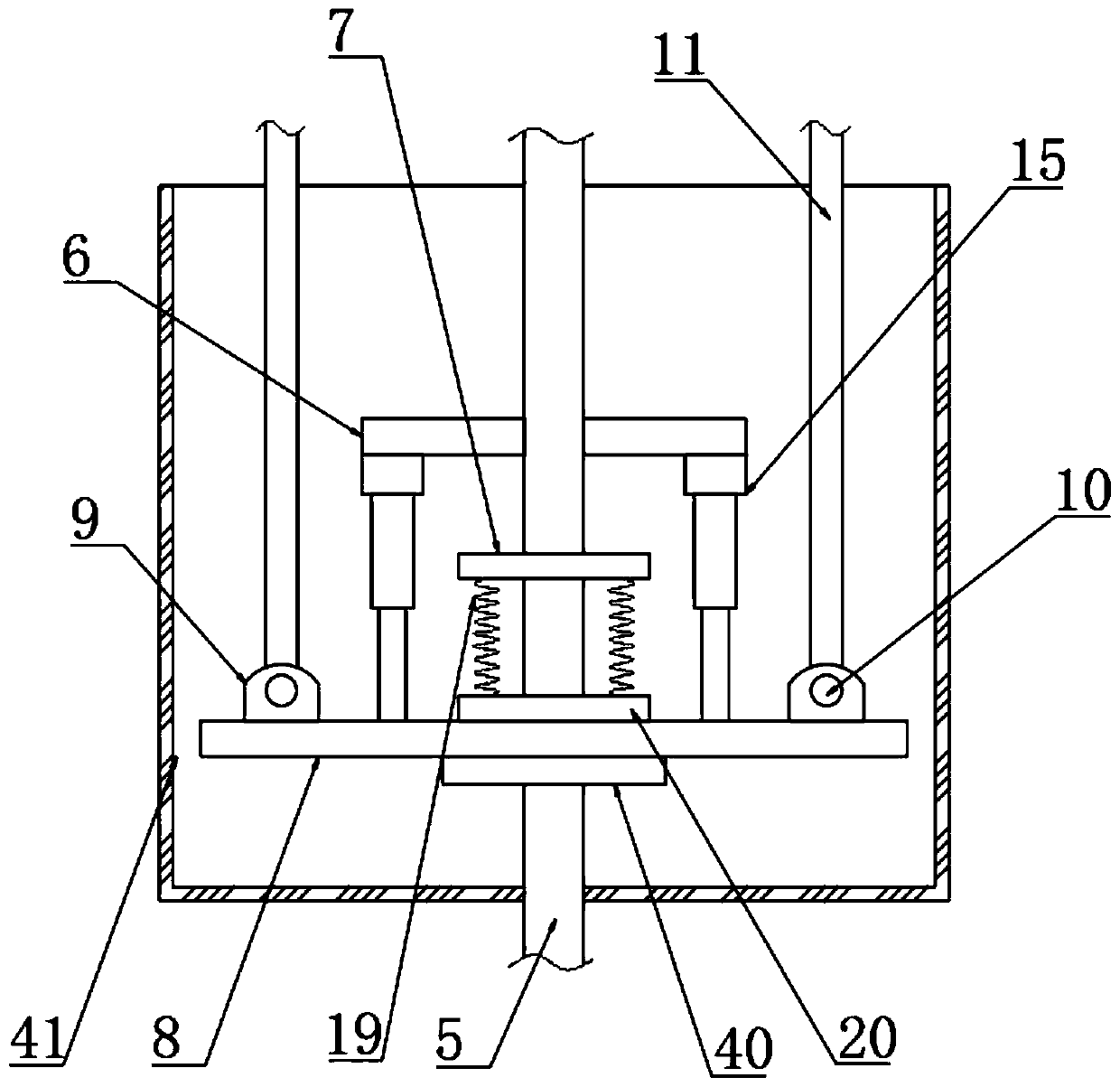 Anti-infection isolating device for clinical medicine of pediatric department