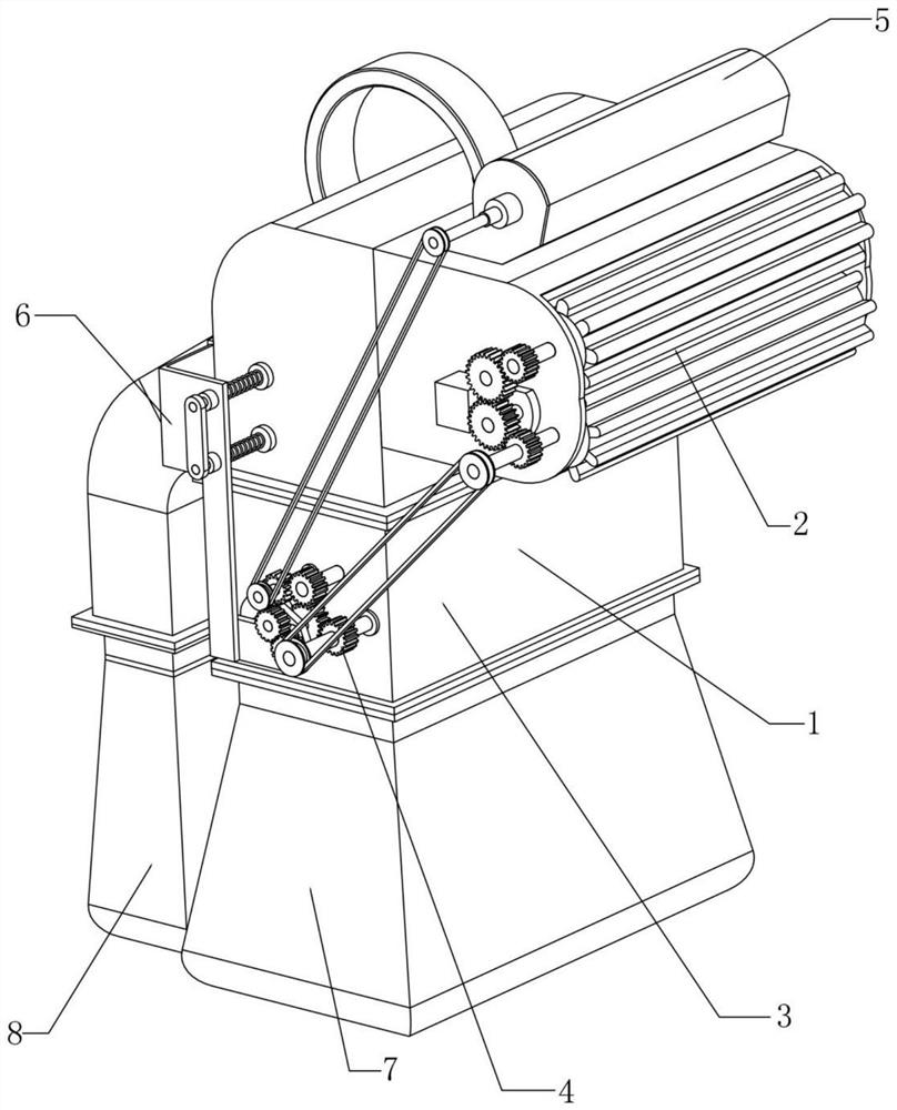 Sichuan pepper picking machine capable of screening