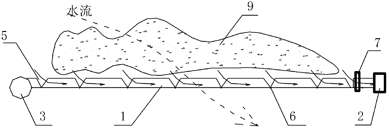 Multifunctional integrated floating debris control floating-tank system for hydraulic engineering