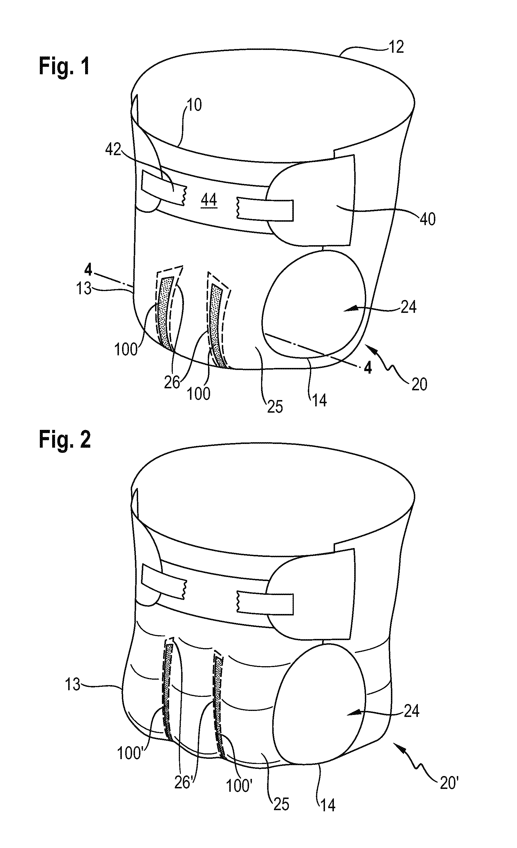 Absorbent articles having channels and wetness indicator