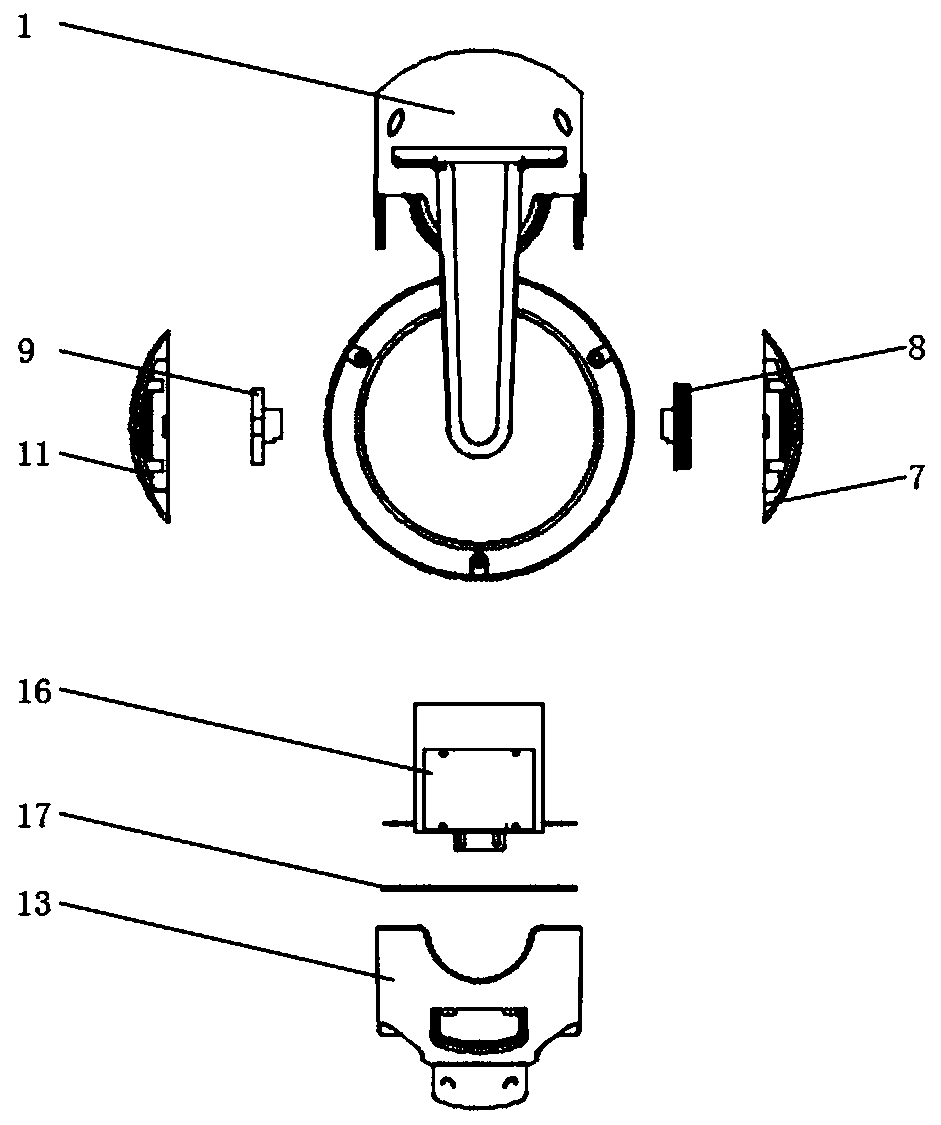 Million high-definition wireless network video variable-magnification pan-tilt monitoring camera