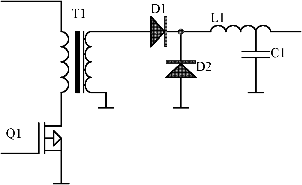 Isolation switch adjustment transformer band superposition rectification output circuit