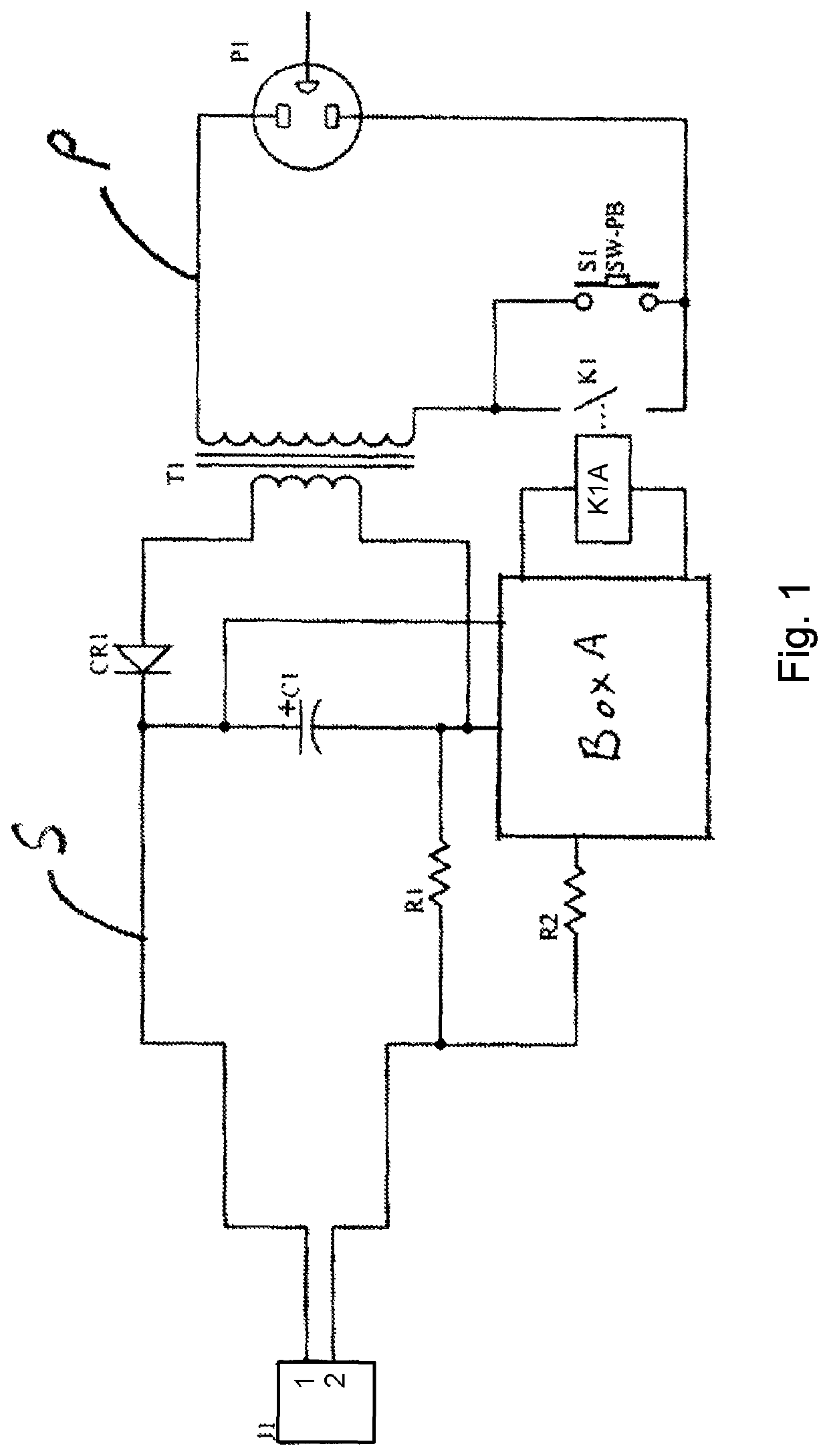 Current sensing circuit disconnect device and method