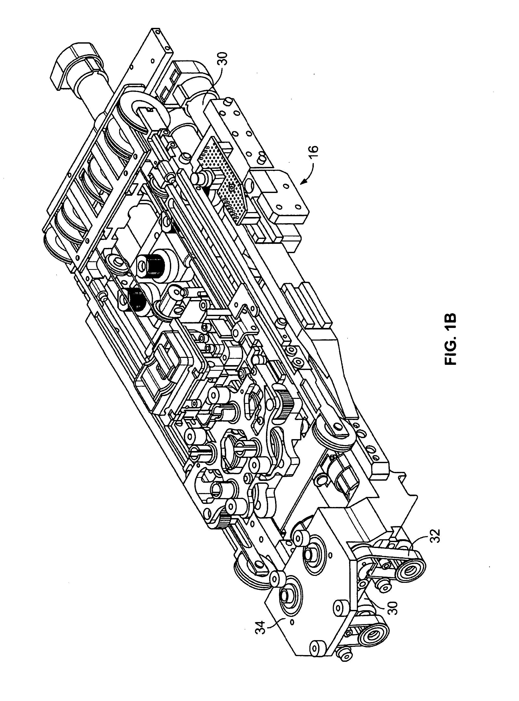 Modular interfaces and drive actuation through barrier