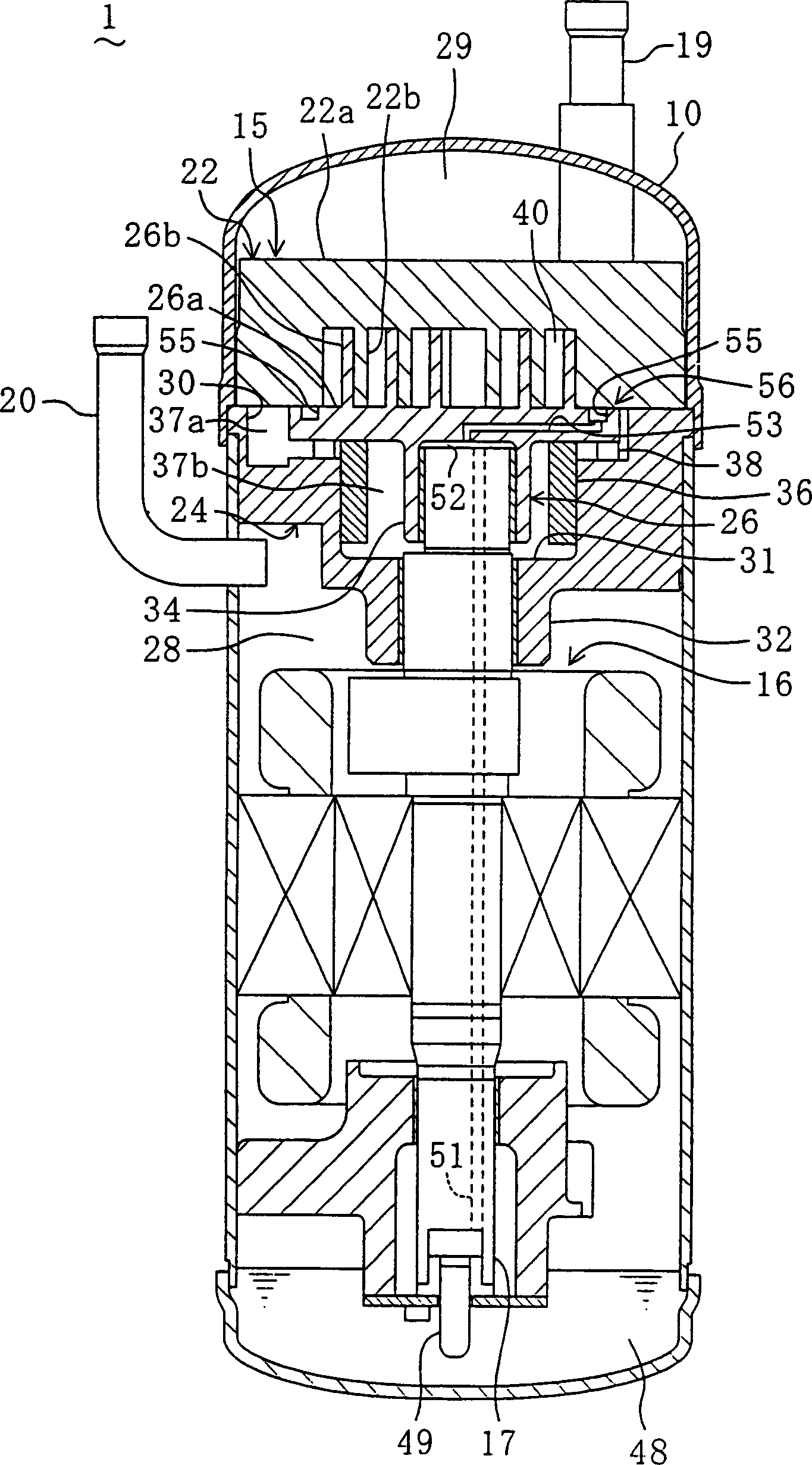 Scroll-type compressor