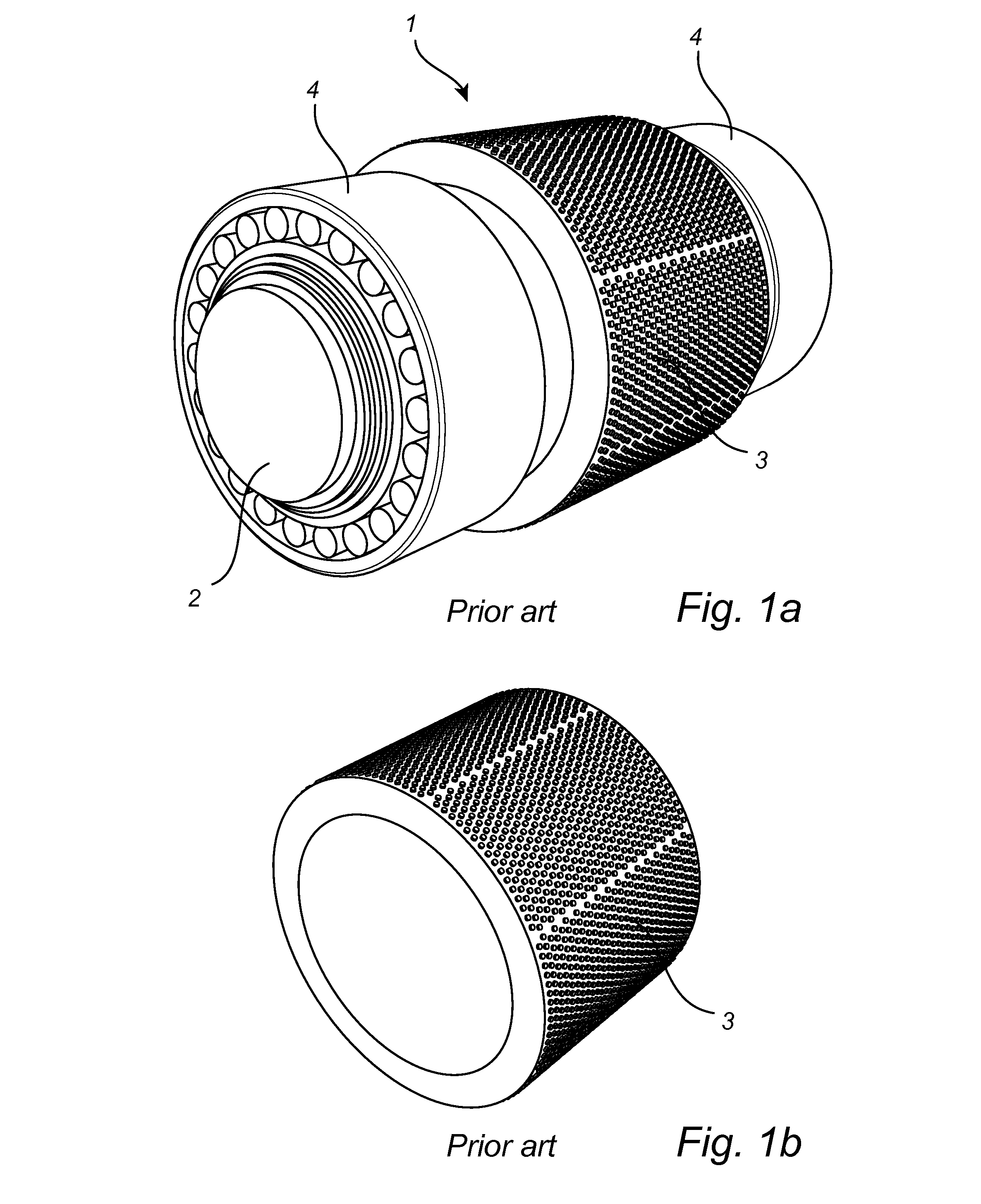 Roll for a roller grinder, and roller grinder comprising such roll