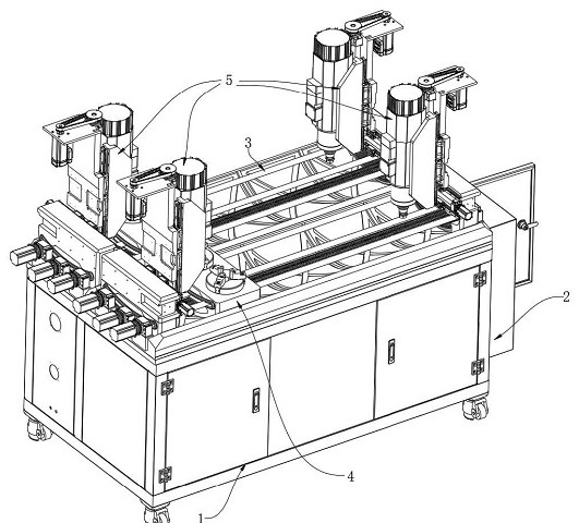 Precise part machining numerical control machine tool