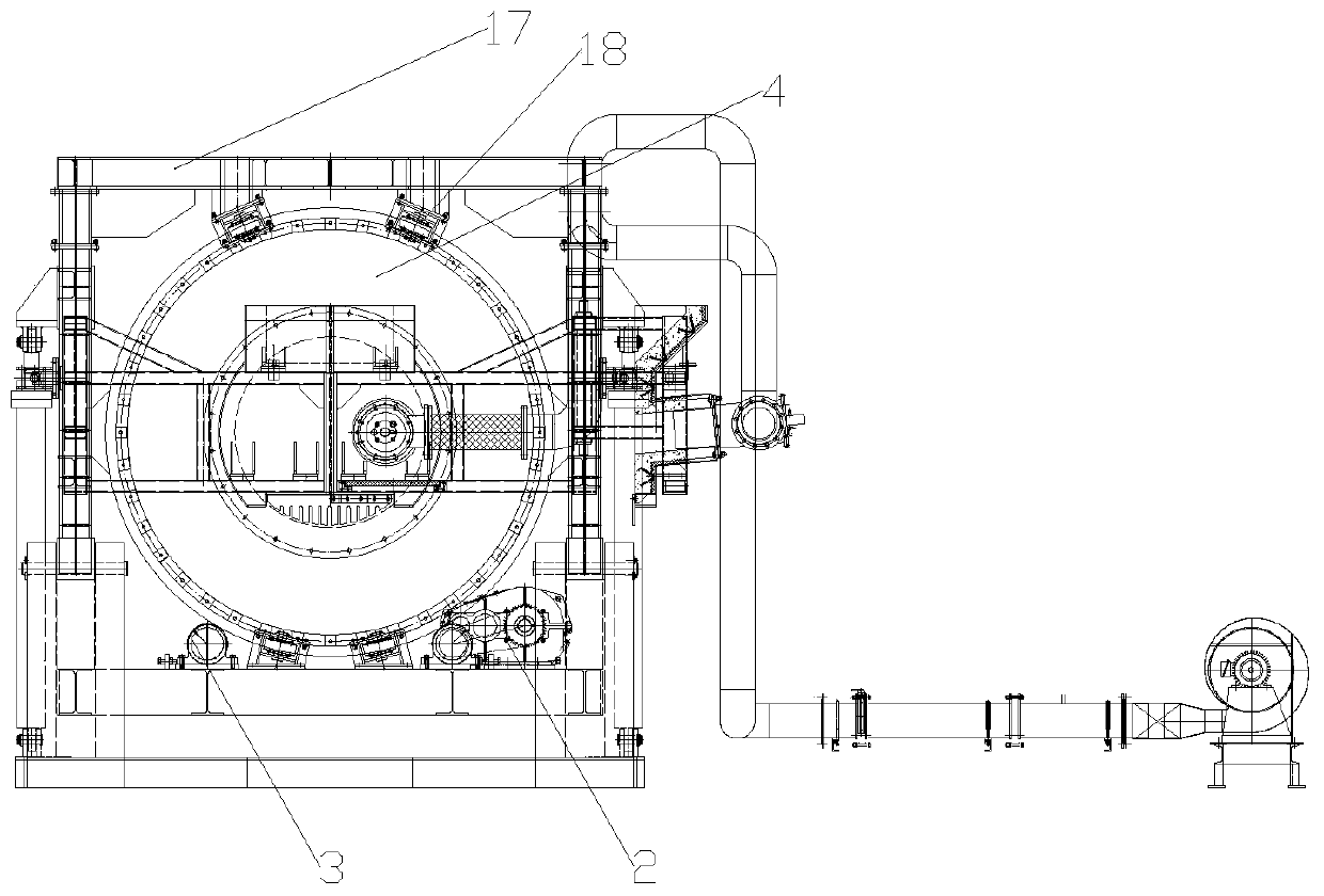 High-efficiency rotary furnace