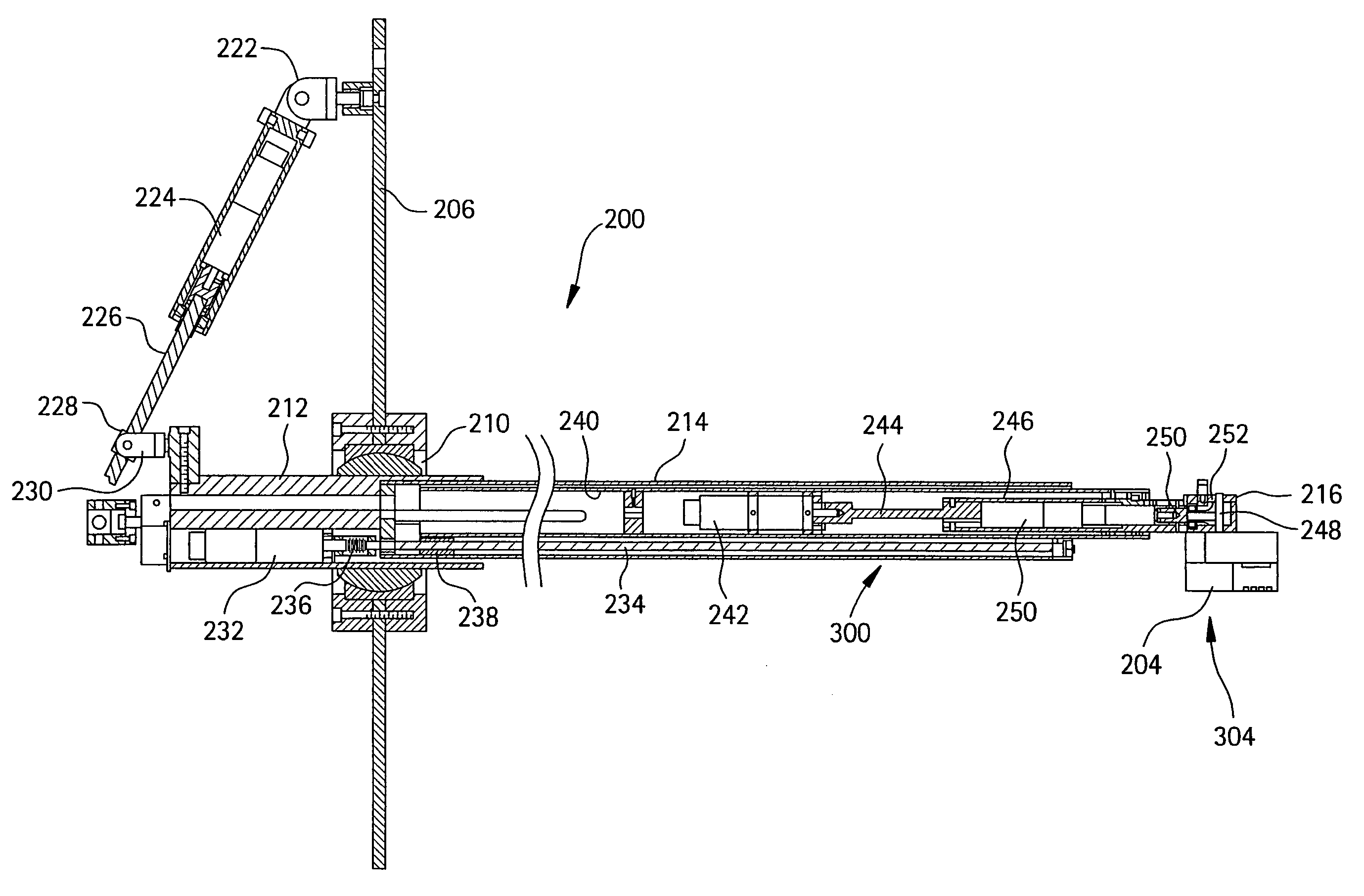 Imaging system for robotically inspecting gas turbine combustion components