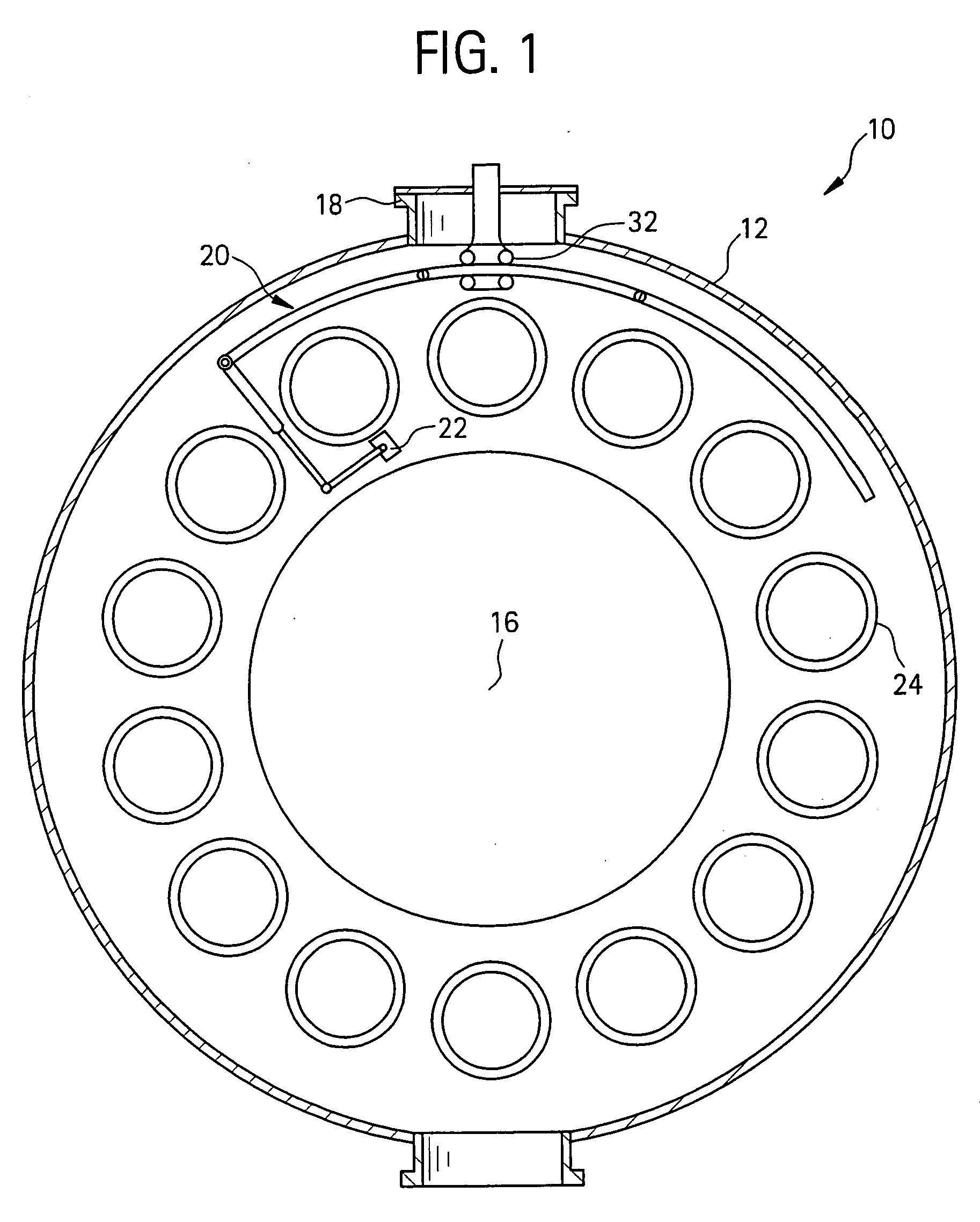 Imaging system for robotically inspecting gas turbine combustion components