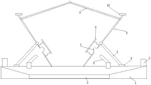 Vegetable dehydrating device