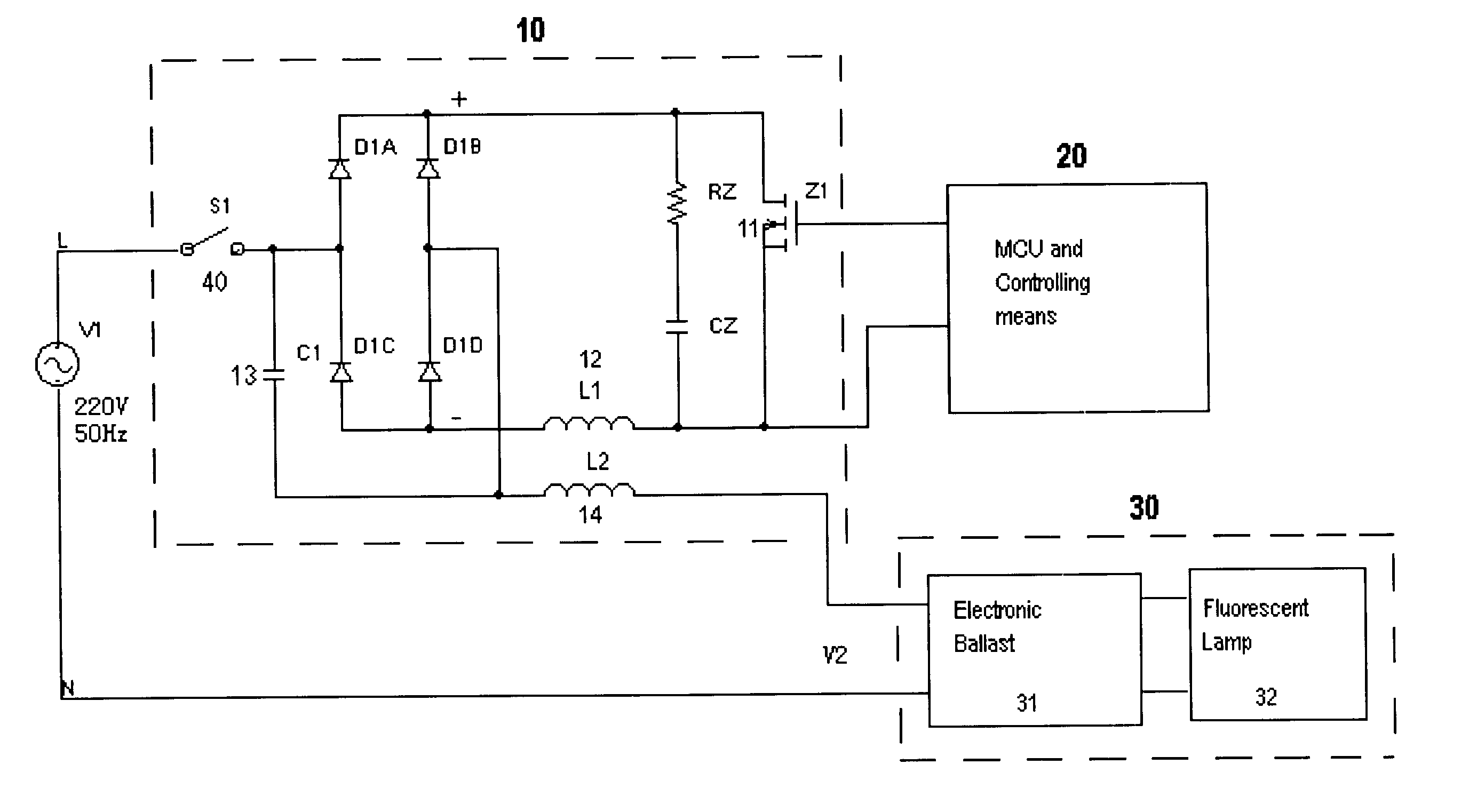 Dimmer for energy saving lamp