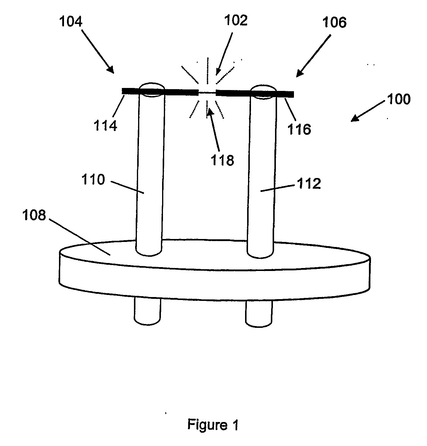 Cathode for an electrode source