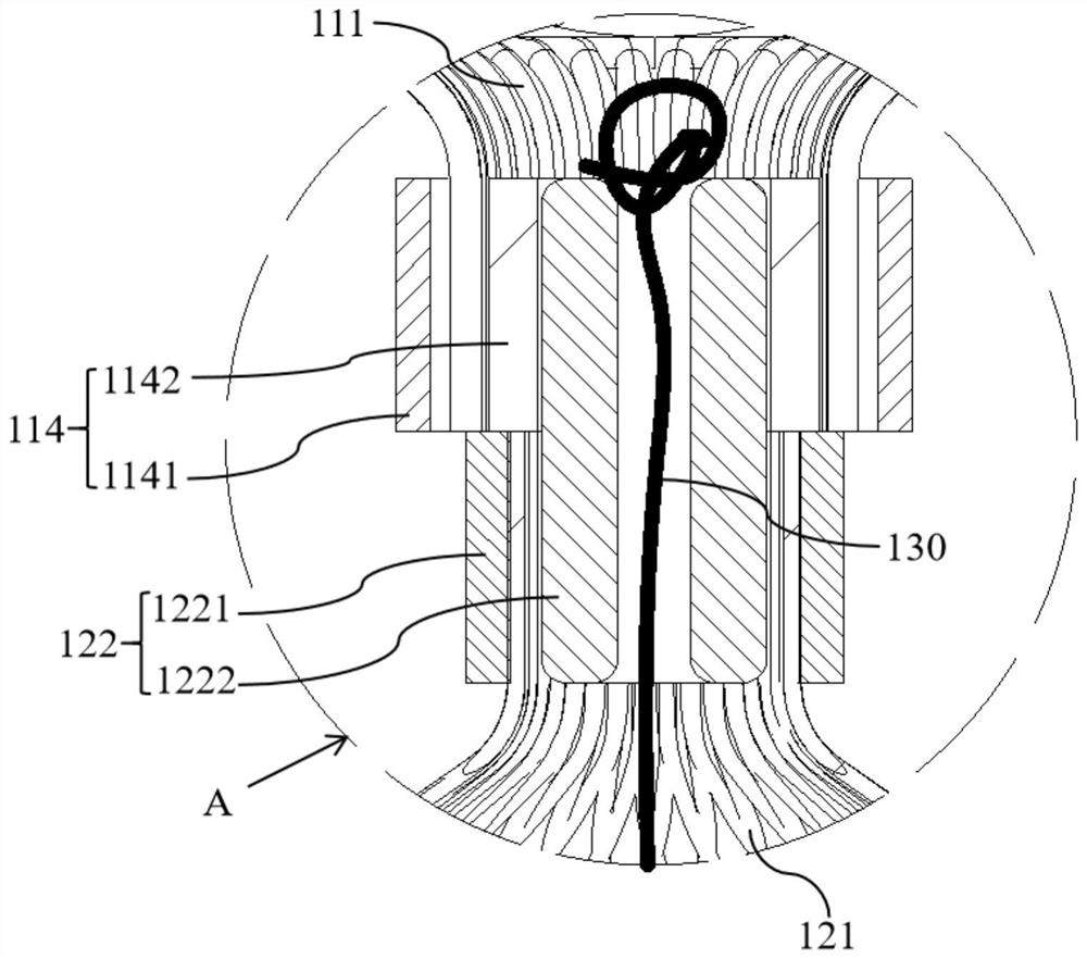 Left ventricular volume reduction device and left ventricular volume reduction system